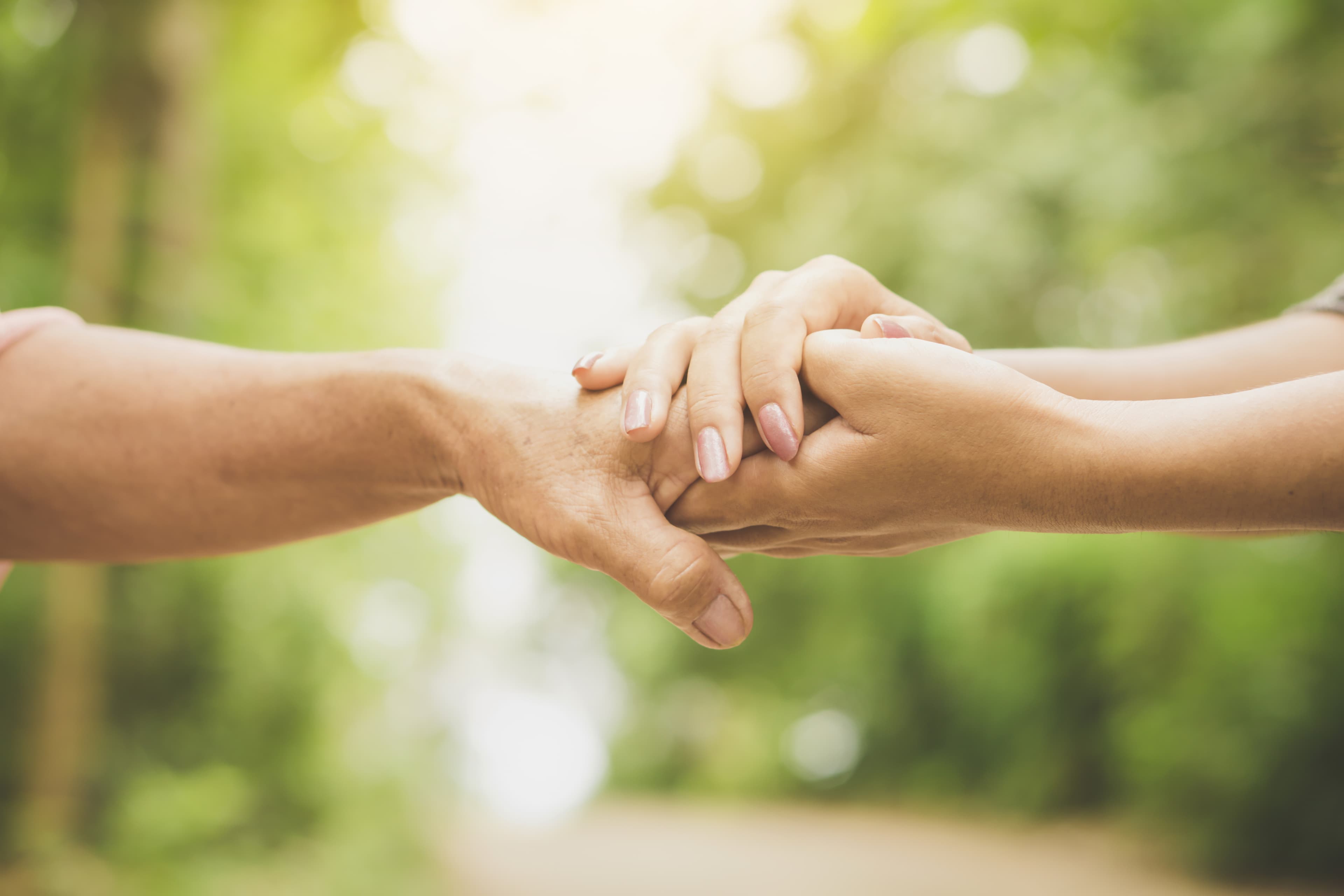 Caring hands