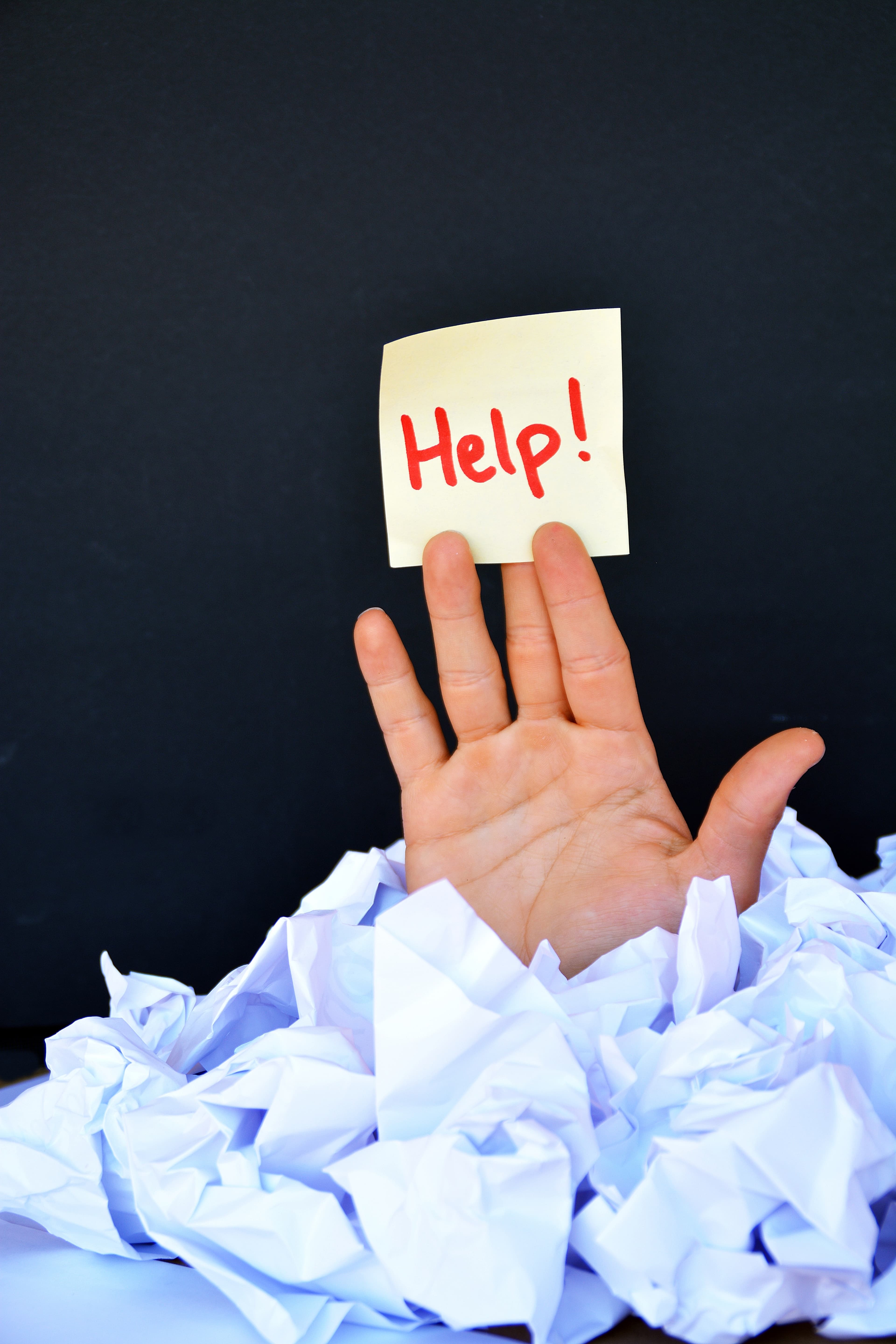 Overwhelmed by paperwork
